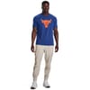 Mens Armour Ua Pjt Rock Brahma Bull Ss T-Shirt