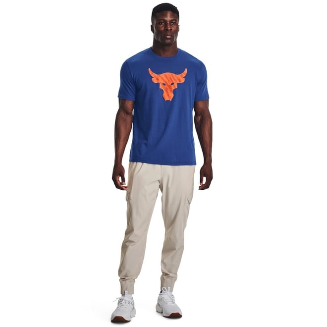 Mens Armour Ua Pjt Rock Brahma Bull Ss T-Shirt