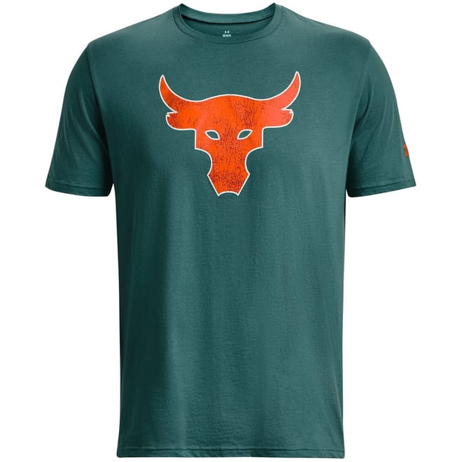 Mens Armour Ua Pjt Rock Brahma Bull Ss T-Shirt