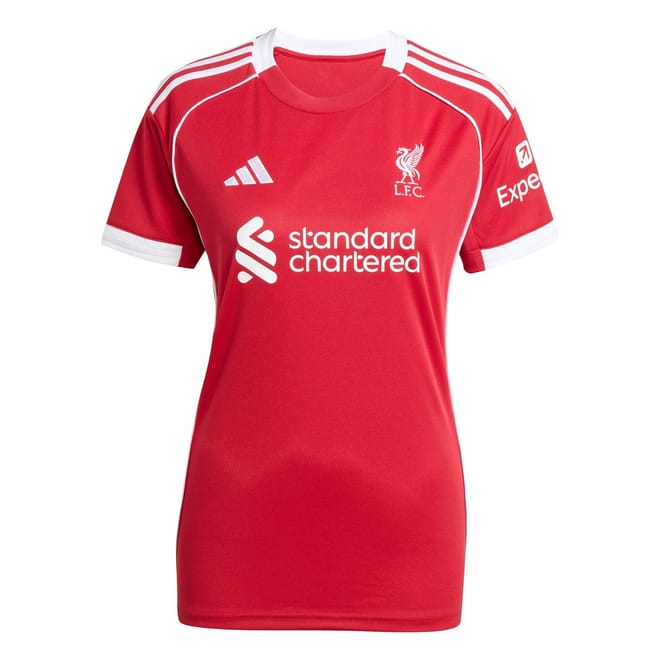 Womens Liverpool Home Shirt 2025 2026