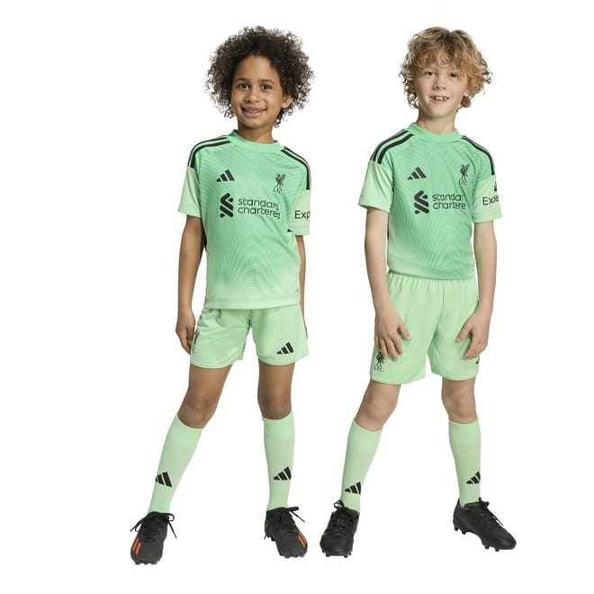 Liverpool Home Goalkeeper Minikit 2025 2026 Infants