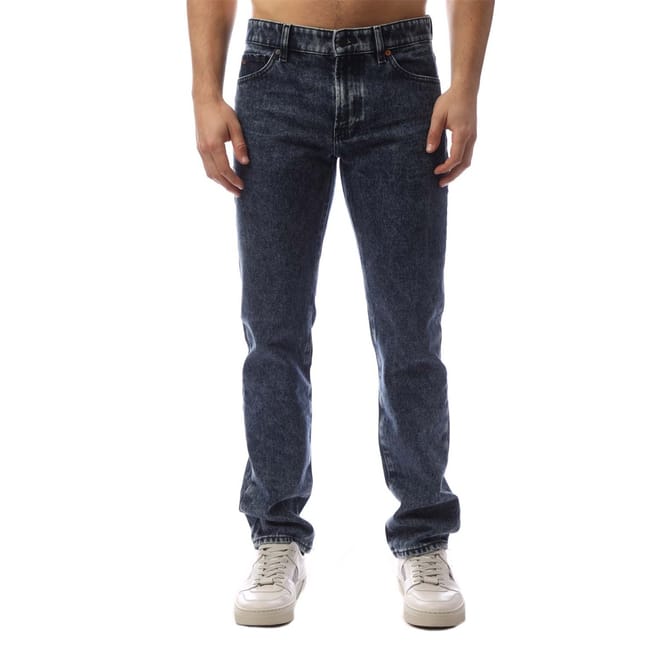 Five Pocket Straight Leg Jeans