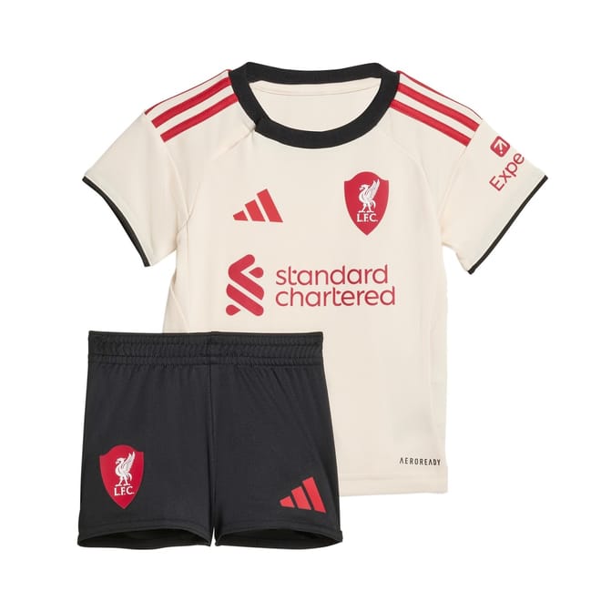 Liverpool Away Minikit 2025 2026 Babies