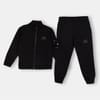 Mock Neck Long Sleeve Ribbed Cuff Full Tracksuit