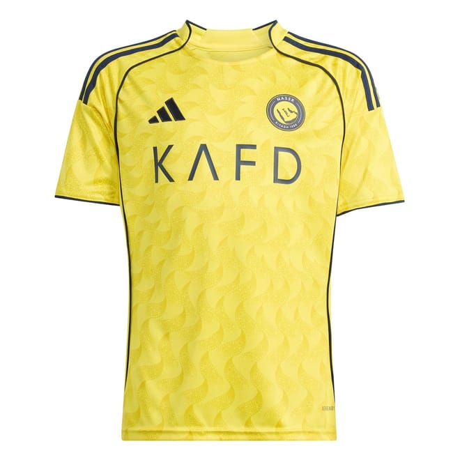 Al Nassr  Ronaldo Home Shirt 2025 2026 Juniors