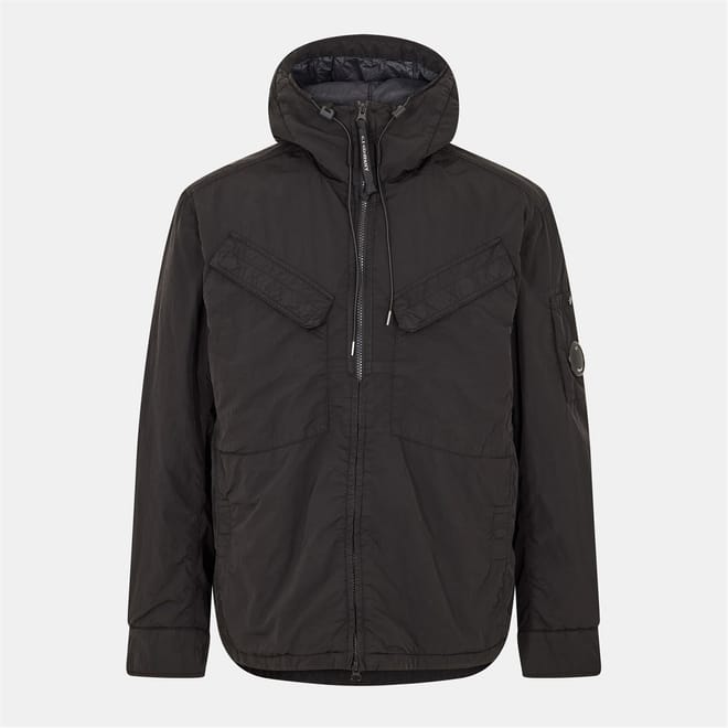 Nylon Padded Overshirt