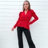 Wrap Long Sleeve Top