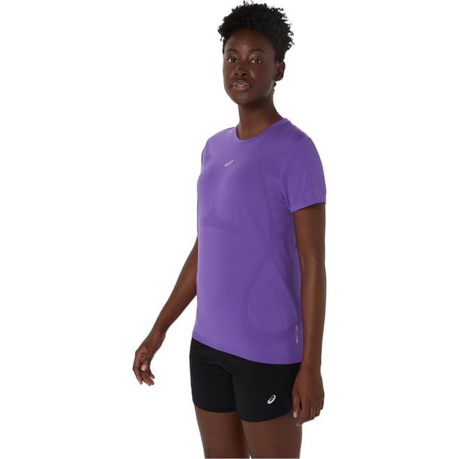Crew Neck Short Sleeve Seamless Athletic Top