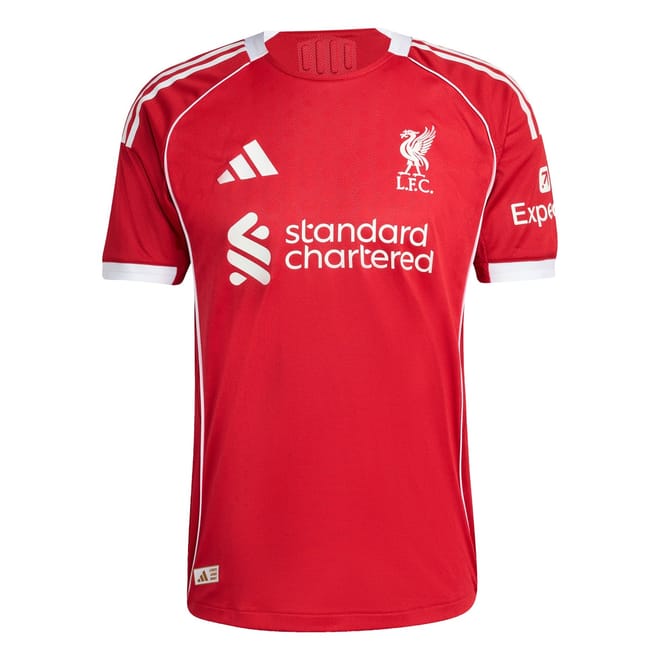 Liverpool Authentic Home Shirt 2025 2026 Adults