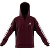 Womens Essentials 3 Stripe Zip Track Hoodie