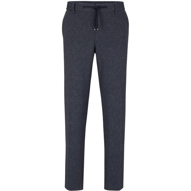 Kane Solid Patterned Straight Chinos