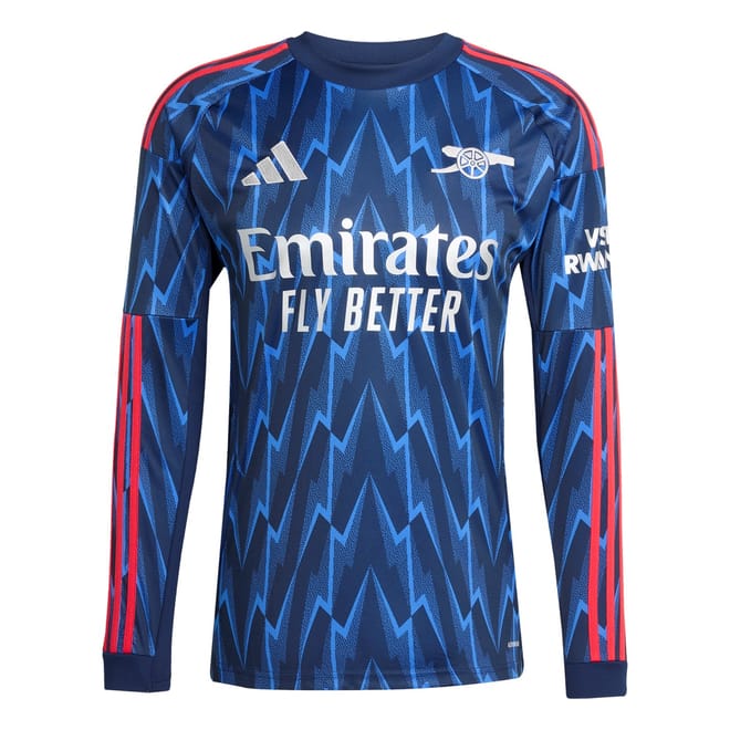 Arsenal Long Sleeve Away Shirt 2025 2026 Adults