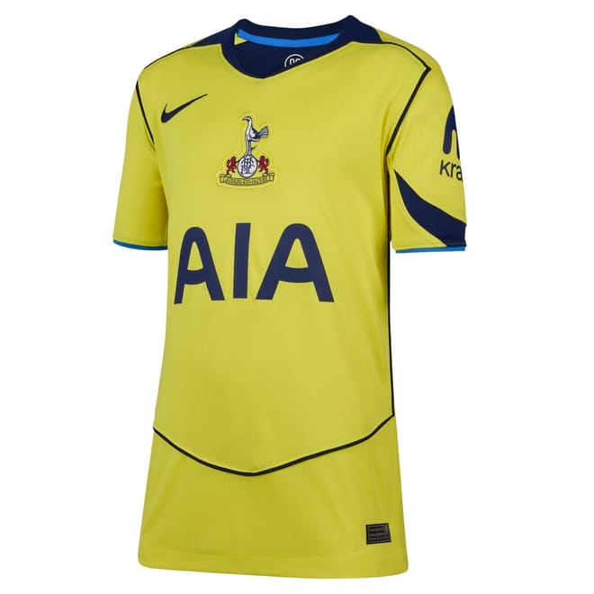 Tottenham Hotpur Third Shirt 2025 2026 Juniors