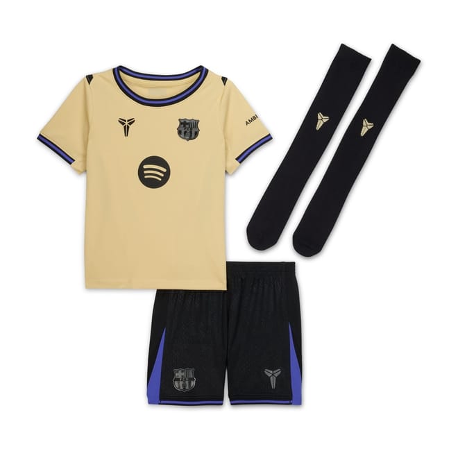 Barcelona Away Minikit 2025 26 Infants