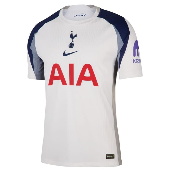 Tottenham Hotspur Authentic Home Shirt 2025 2026 Adults