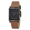 Jaareth Sn62 Leather Single Wrap Strap Dress Analogue Watch