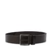 Leather Belt with Metal Buckle
