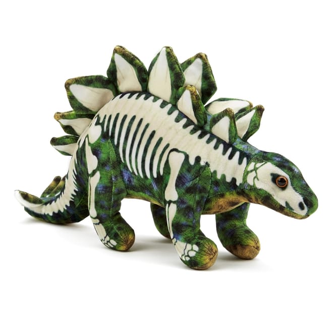 Stegosaurus Skeleton Soft Toy 39 cm