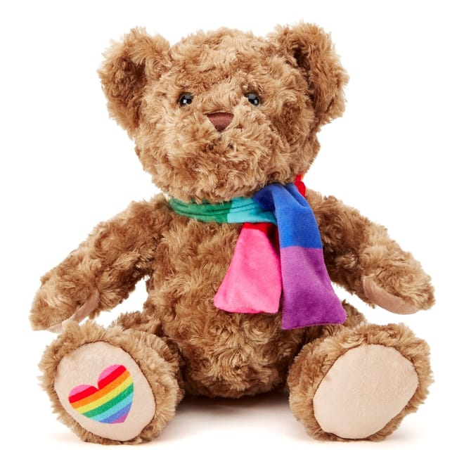 Pride Classic Bear Soft Toy 25 cm