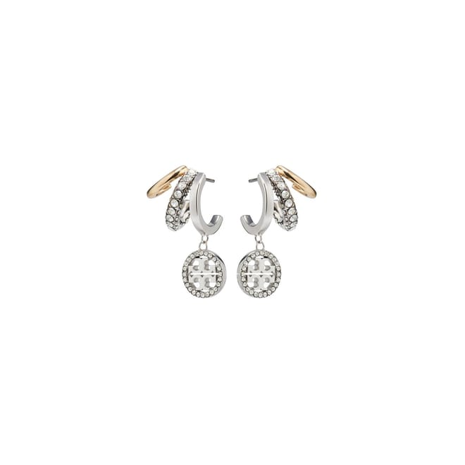 Miller Cubic Zirconia Pave Hoop Earrings