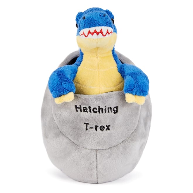 T Rex Hatching Soft Toy 22 cm