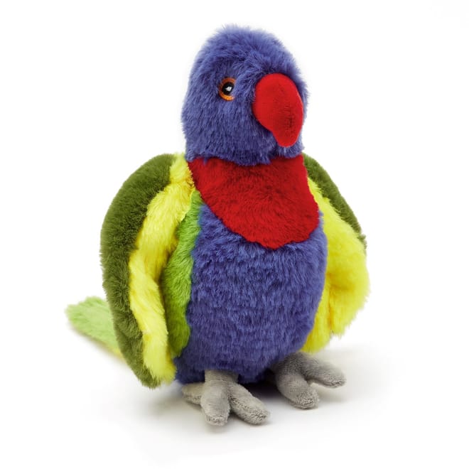 Rainbow Lorikeet Soft Toy 21 Cm Eco