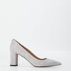 Janet High Heel Block Court Shoes