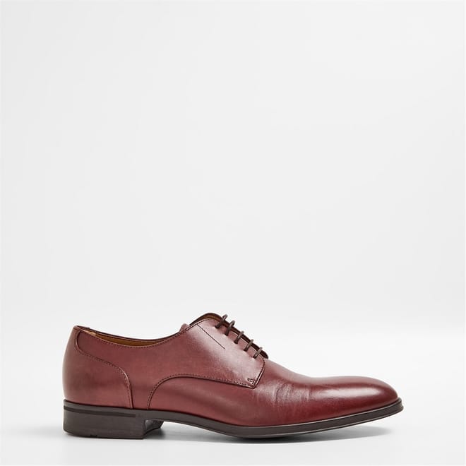 Eton Lace-Up Low Heel Smart Shoes