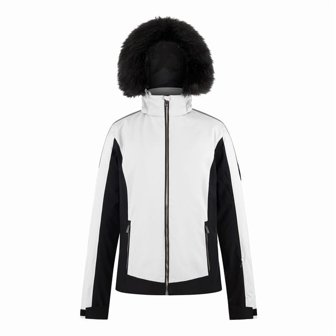 Meribel Hooded Color Block Ski Jacket