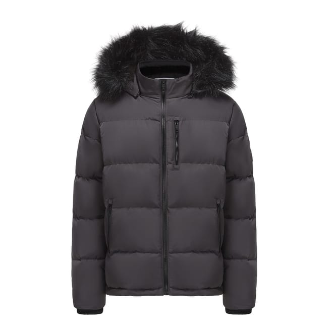 Mens 2 Zip Bubble Jacket