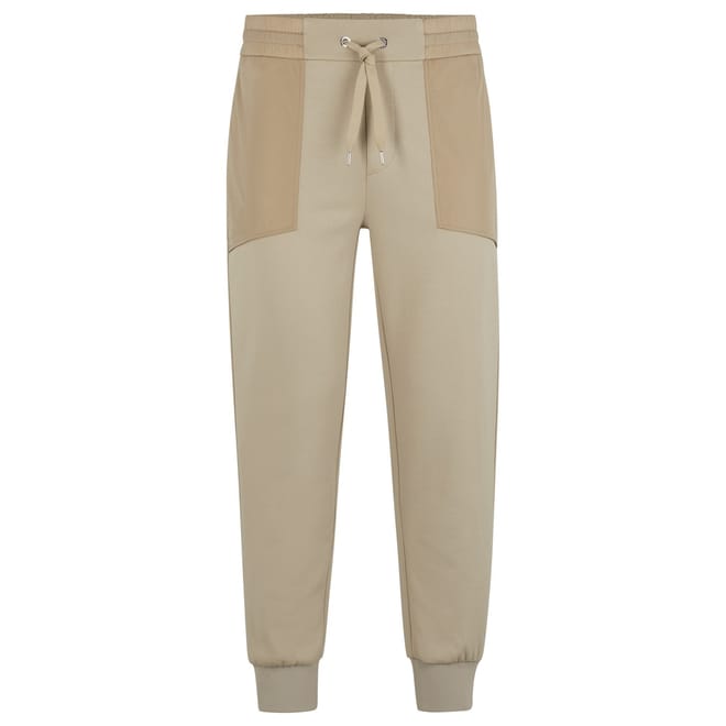 Larsen 406 Solid Patterned Slim Joggers