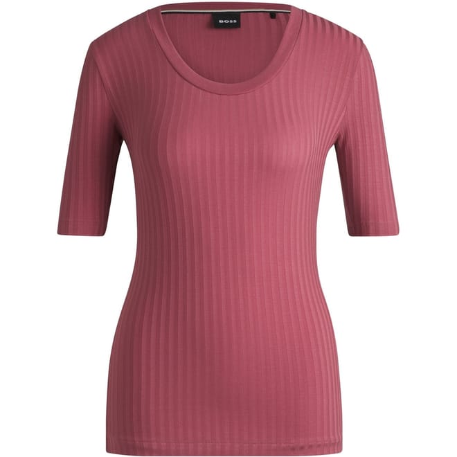 Crew Neck Short Sleeve Slim Fit T-Shirt