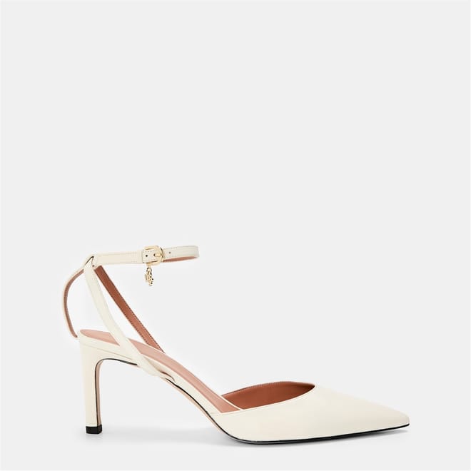 Janet Slingback Stiletto Heel Closed Toe Pumps