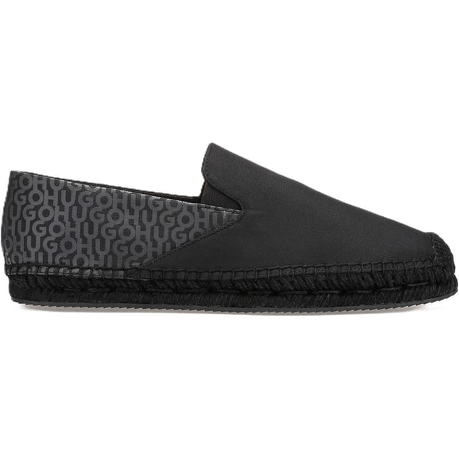 Sannes Slon Nyalh Logo Print Espadrilles