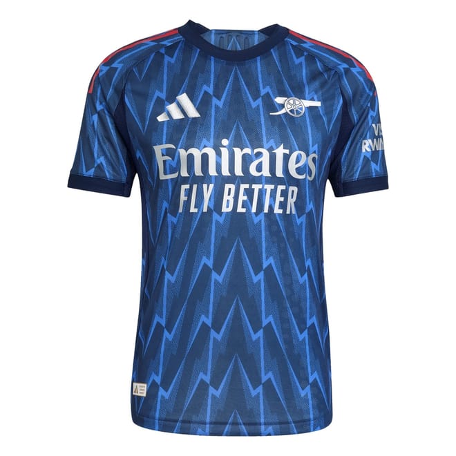 Arsenal Authentic Away Shirt 2025 2026 Adults