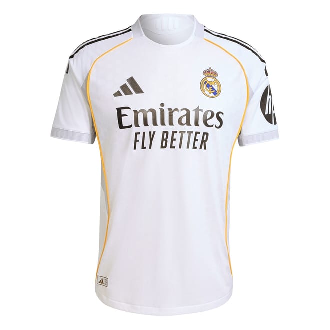 Real Madrid Authentic Home Shirt 2025 2026 Adults