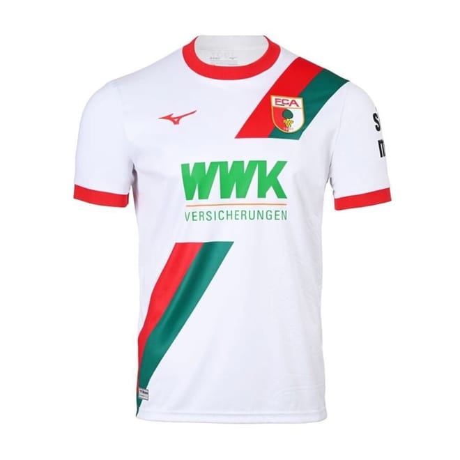 Fc Augsburg Home Football Shirt 2025 2026 Adults