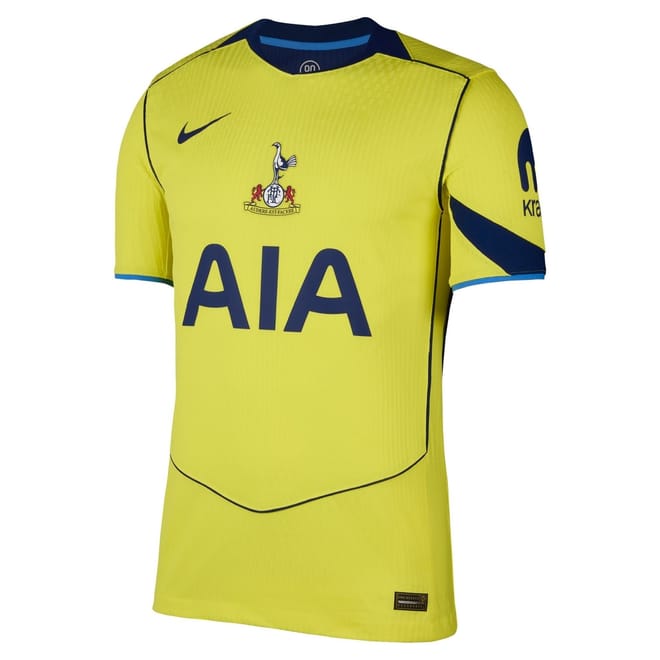 Tottenham Hotspur Authentic Third Shirt 2025 2026 Adults