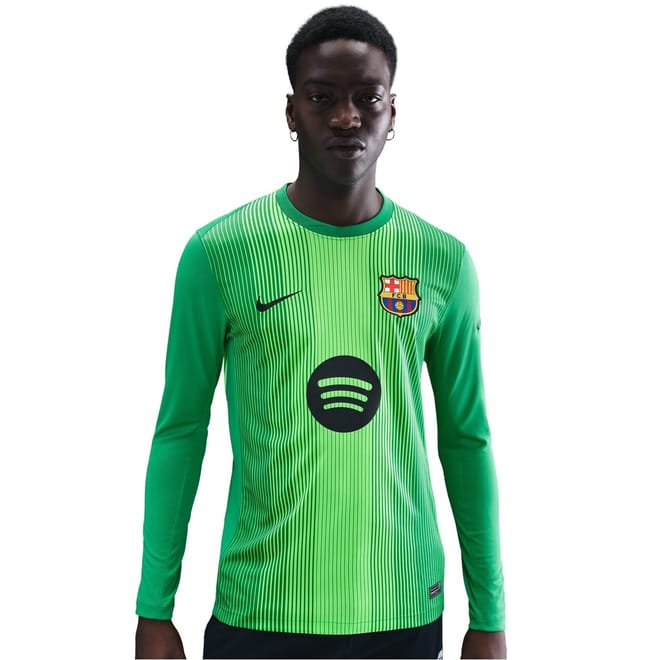 Mens Barcelona Long Sleeve Goalkeeper Shirt 2025 2026