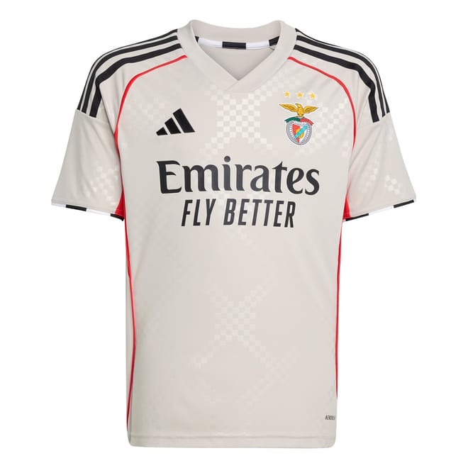 Benfica Away Shirt 2025 2026 Juniors