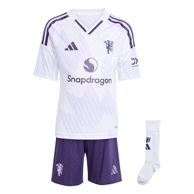 Manchester United Away Minikit 2025 2026 Infants