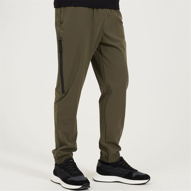 Mens Tech Style Khaki Trouser