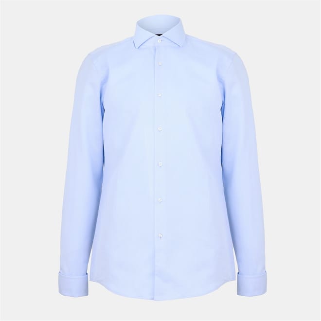Spread Collar Long Sleeve Shirt