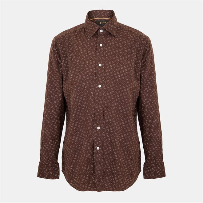 Jim Kent Collared Long Sleeve Shirt