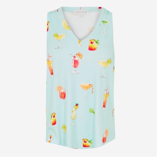 Salvage Lets Drink About It Tank Top