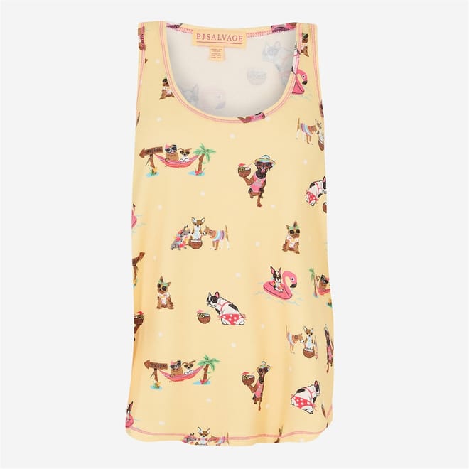 Salvage Novelty Tank Top