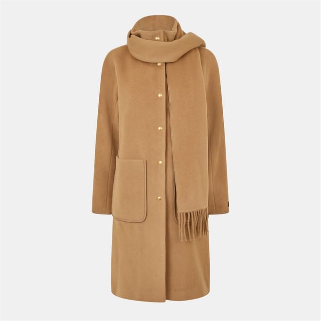 Dkaran Scarf Coat