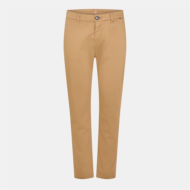 Solid Patterned Slim Cut Trousers