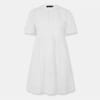 Alexis Tie Neck Short Sleeve Mini Dress