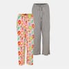 Madri Checkerboard Pajama Wide Leg Pants